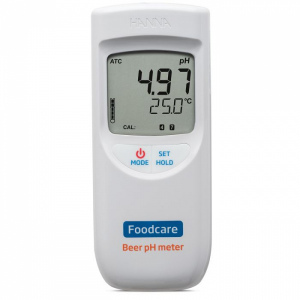 HI99151 防水啤酒pH測試儀 - 專為啤酒分析而設計"